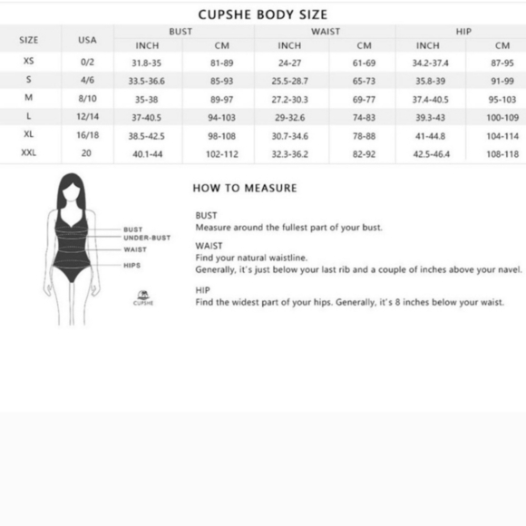 Cupshe Blue White Water Ripple Wrap Print One Piece Metal Clasp Halter Swimsuit - Picture 8 of 8